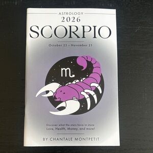 Astrology 2026 Scorpio Book♏️